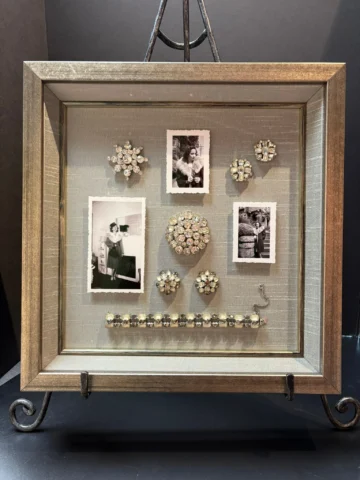 image of shadowbox from hollywood frame gallery