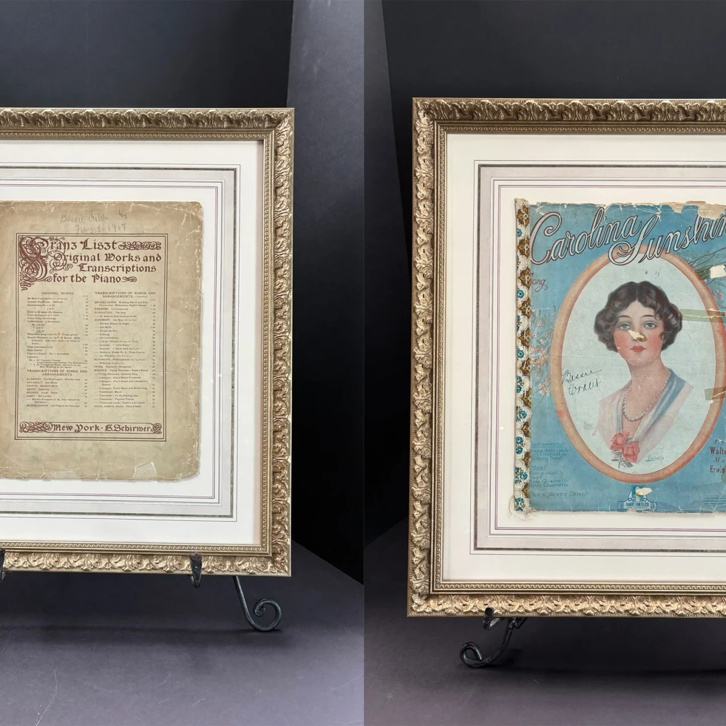 two conservation framing examples
